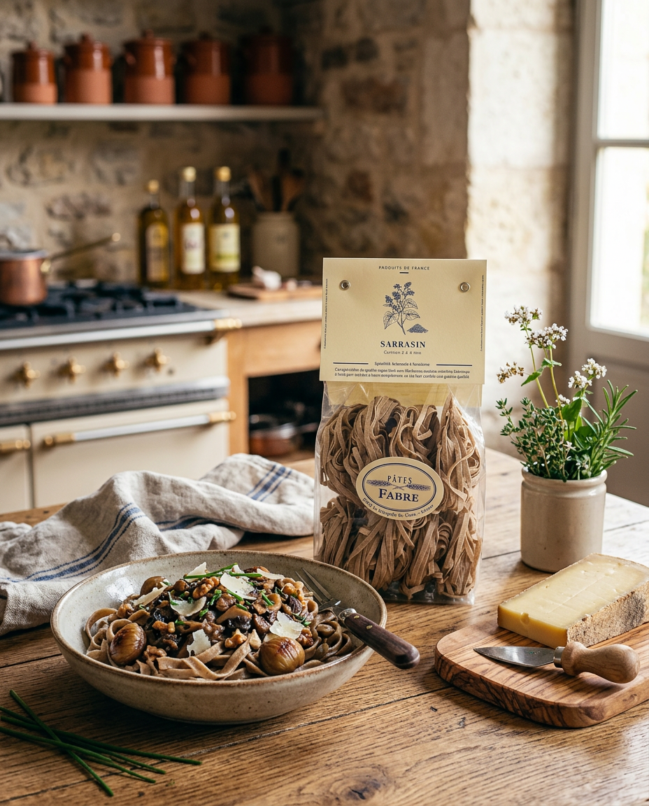 Pâtes - Tagliatelles Nids au Sarrasin