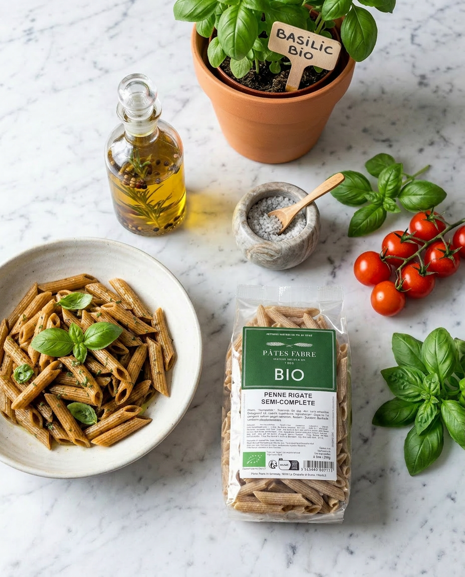 Pâtes BIO - Penne Rigate 1/2 Complète