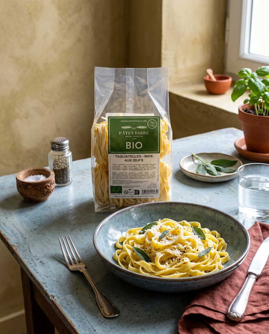 Pâtes BIO - Tagliatelle aux oeufs
