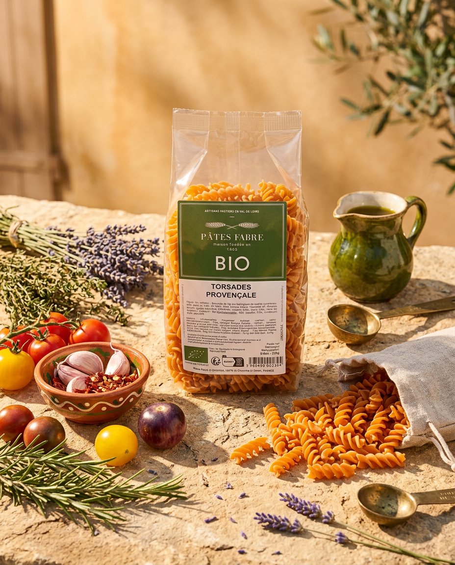 Pâtes BIO - Torsade à la Provençale