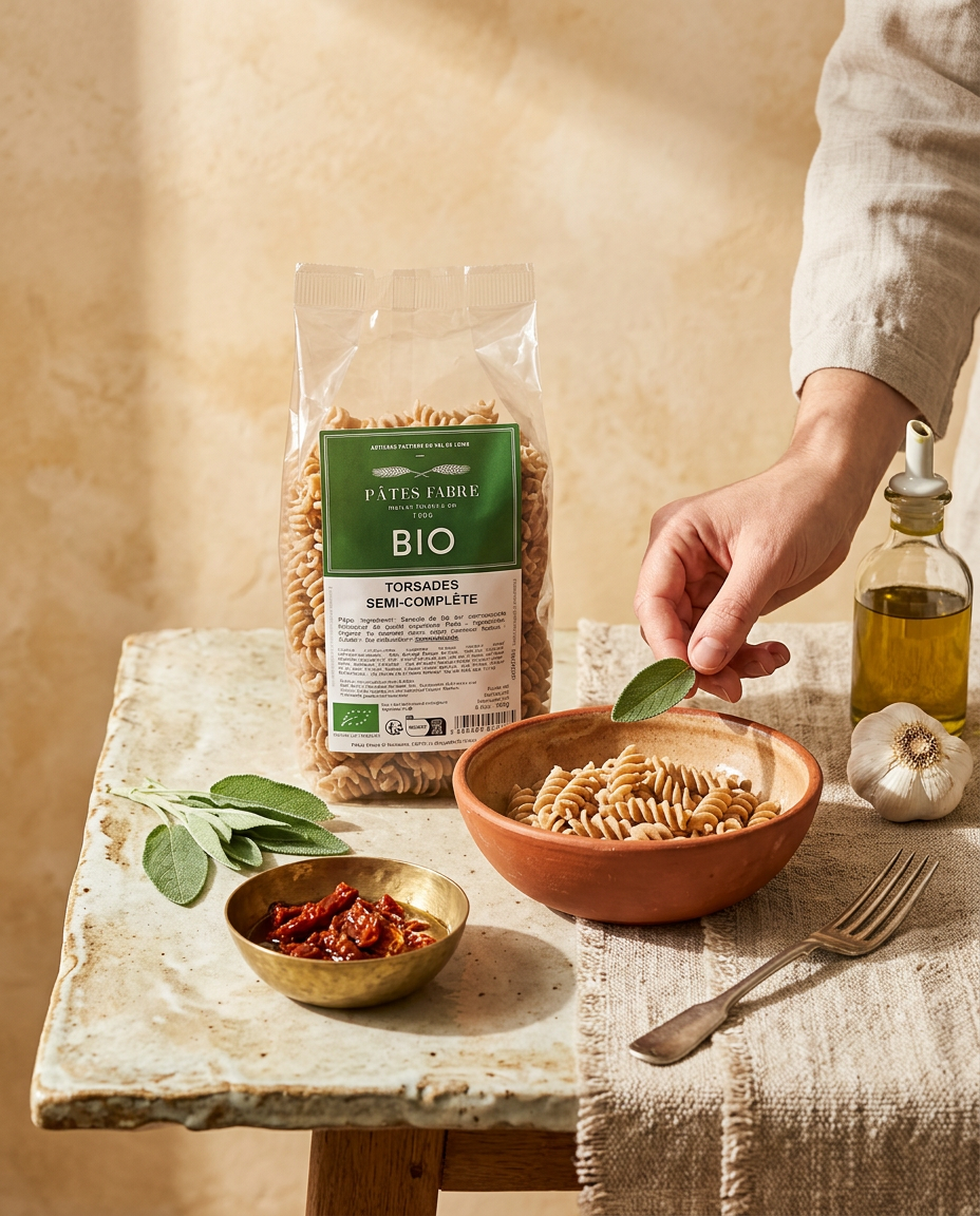 Pâtes BIO - Torsade 1/2 complète